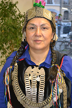 S.E. Flor Rayen Calfunao Paillalef, Embajadora Mapuche