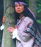 Foto: Rayen Kvyeh, escritora y poeta mapuche